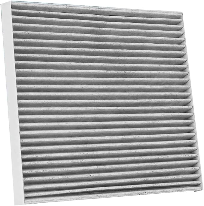 PHILTOP HEPA Cabin Air Filter w/Activated Carbon, Compatible with CF12237 Nissan Versa 2012-2019, Versa Note 2014-2018, NV200 2017-2021, Carbon Filter Up Dust Pollen Odor