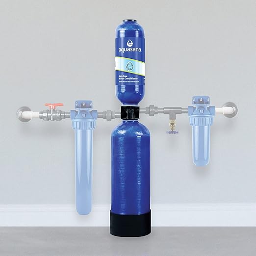 Aquasana Rhino Salt-Free Conditioner Replacement Tank - 46" Height - No Salt Descaler - 1,000,000 Gallons - WH-SFWC-SR, Blue