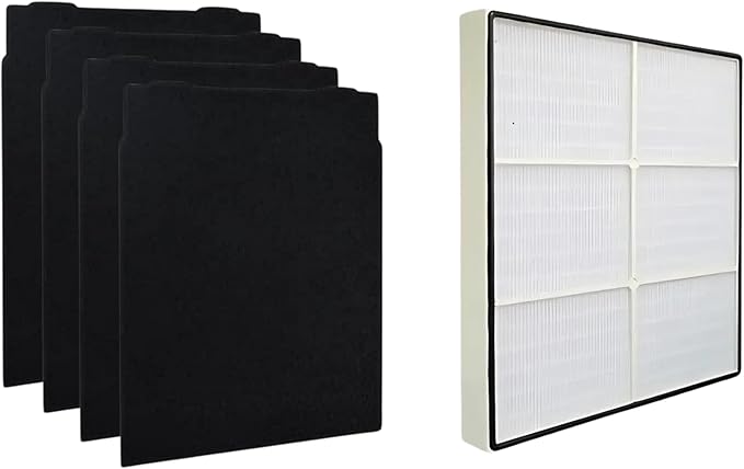 Nispira True HEPA Carbon Pre Filter Set Compatible with Sears Kenmore 83375, 83376, 83200, 83202 (Progressive 335), 83230, 83354, 83355 & 295 Series, 1 Pack