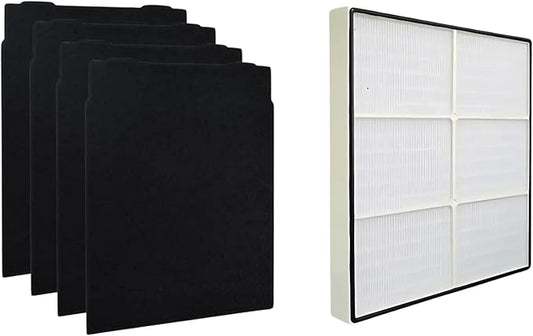 Nispira True HEPA Carbon Pre Filter Set Compatible with Sears Kenmore 83375, 83376, 83200, 83202 (Progressive 335), 83230, 83354, 83355 & 295 Series, 1 Pack
