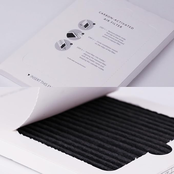 6-Pack Refrigerator Air Filter Replacement Bundle – Odor-Absorbing Design for Models 242047804, 242047801, 242061001