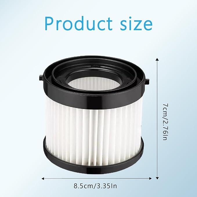 (4-pack) 49-90-0160 HEPA Filter Compatible With Mmiwauukiiii 0882-20 compact vacuum Cleaner，fit for Replacement parts model 49-90-1951