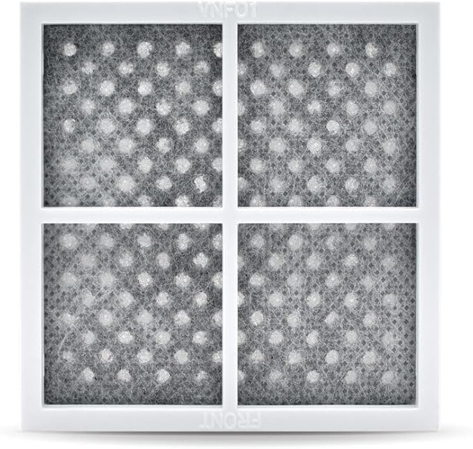 QPD LT120F Air Filter Replacement for LG Refrigerators - Compatible with Kenmore Elite 9918, ADQ73214404, and ADQ73334008, 3-Layer Air Purification with Carbon - 6 Pack