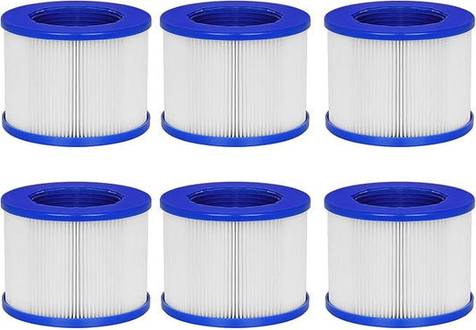 Hot Tub Filters Replacement Cartridges with RELXTIME,Wejoy, Aquaspa Spas, Compatible with Most Hot Tubs and Massage Pools, Screw-in Type