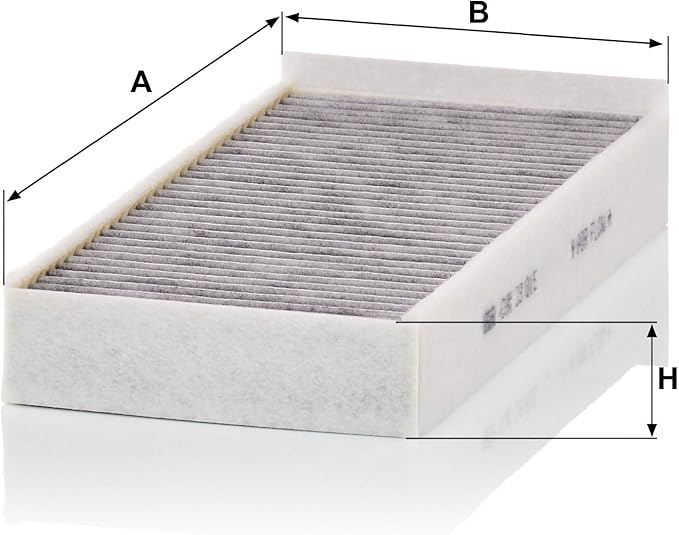 MANN-FILTER CUK 23 015-2 Cabin Air Filter Compatible with Various BMW 228i Gran Coupe, i3s, M235i xDrive Gran Coupe, X1 sDrive28i, X2 M35i and sDrive28i, Mini Cooper, Clubman, Countryman