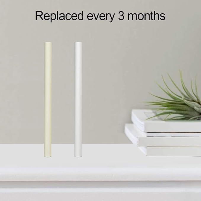 Pack of 40 Humidifier Cotton Filter Sticks Replacement Refills Wicks for USB Diffusers Office Humidifiers Accessories Quiet Humidifiers