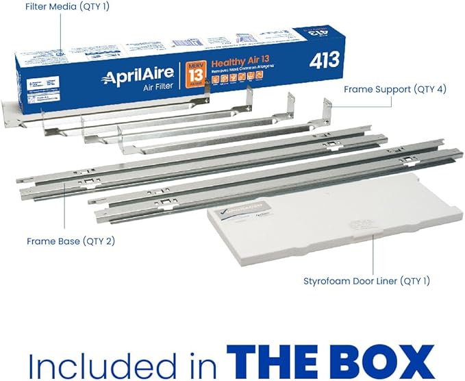 AprilAire 1413 Air Filter High-Performance Upgrade Kit for 2140 and 2400 Air Purifiers – Replaces Filter Model 401