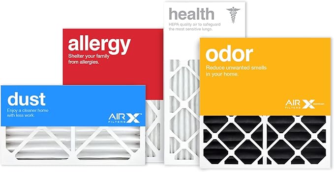 AIRx Filters Odor 16x25x5 Furnace Filter MERV 8 Media Air Filter, Replacement for Bryant Carrier CARF8250606 FILBBCAR0016 FILBBFT0016 FILCCCAR0016, 2-Pack