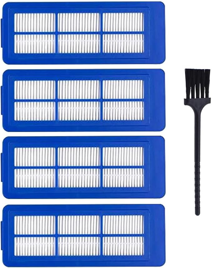 Replacement Filters Compatible with eufy RoboVac 11S Max, 30C Max, G30, G30 Edge/Hybrid/Verge, G10, G20, Robot Vacuum Parts Accessories, 4-Pack.