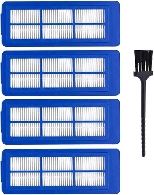 Replacement Filters Compatible with eufy RoboVac 11S Max, 30C Max, G30, G30 Edge/Hybrid/Verge, G10, G20, Robot Vacuum Parts Accessories, 4-Pack.