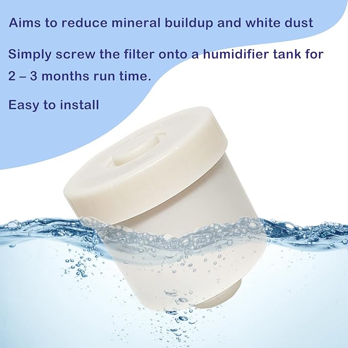 Ontheone 7531 Demineralization Cartridge Compatible with BONECO & AIR-O-Swiss ultrasonic humidifiers Model #'s 7133, 7135, 7142, 7144, 7145, 7147, U600, U650, 2055, 2055A, E2441, U200, U700 Pack of 4
