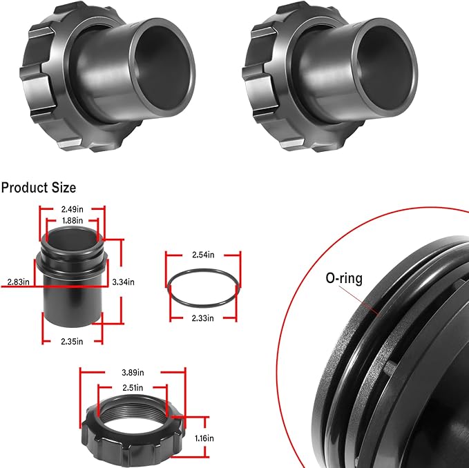 DE2400PAK2CS Filter Plumbing Kit Replacement Parts Fit For Hayward Swim Clear Pool Cartridge Filter C2020 C2025 C3020 C3025 C4020 C4025 C5020 C5025 C7000, For Hayward Super Star Clear C2000 - C5500