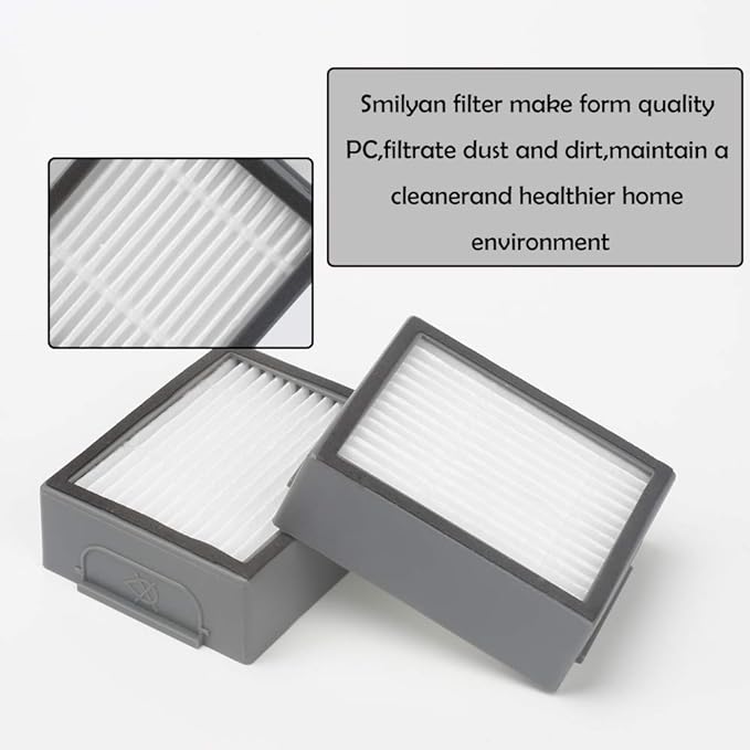 Smilyan 14 Pack HEPA Filters Replacement Compatible for iRobot Roomba I E & J Series i7 i1 i3 i4 i5 i6 i8 E5 E6 E7 J7(7150) J7+(7550) and All Plus version Robotic Vacuum Cleaner