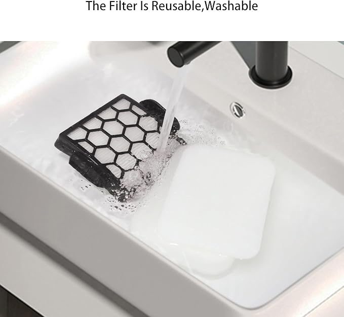 Replacement Filter Compatible with Shark ZU55 ZU55 12 ZU55 U4 NV250 NV255 Navigator Swivel Pro Complete Upright Vacuum