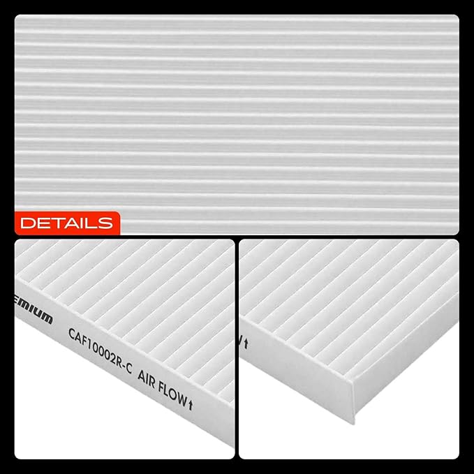 A-Premium Cabin Air Filter Compatible with Hyundai Ioniq 2017-2022 & Kia Niro 2017-2022, L4 1.6L, Replace# BNBK113196A, 97133G2000