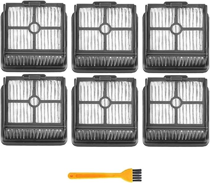 Filter And Roller Brush,Compatible For Tineco Floor One S3 / IFloor 3,Cordless Wet Dry Vacuum Cleaner Spare Replace Parts(Set 6)