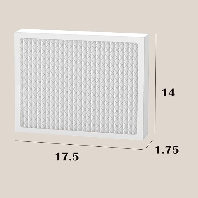 DR90 Dehumidifier Filter 14 x 17.5 x1.75 MERV 13: for Honeywell DR120 Dehumidifiers (50070171-002) and Santa Fe Advance90, Advance100, Advance120 dehumidifier Models - Used for Basement 2 Pack