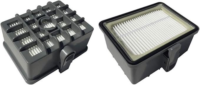 LLHome NV200 Hepa Filter (1 Hepa+2 Foam&Felt) for Shark NV450 NV480 NV472 NV481 NV201 NV202 NV200 NV200Q NV200C NV202C Vacuum, XHF480 & XHF450 (Tall Size 2.75")
