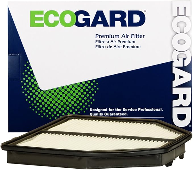 ECOGARD XA10497 Premium Engine Air Filter Fits 2016-2022 Acura ILX