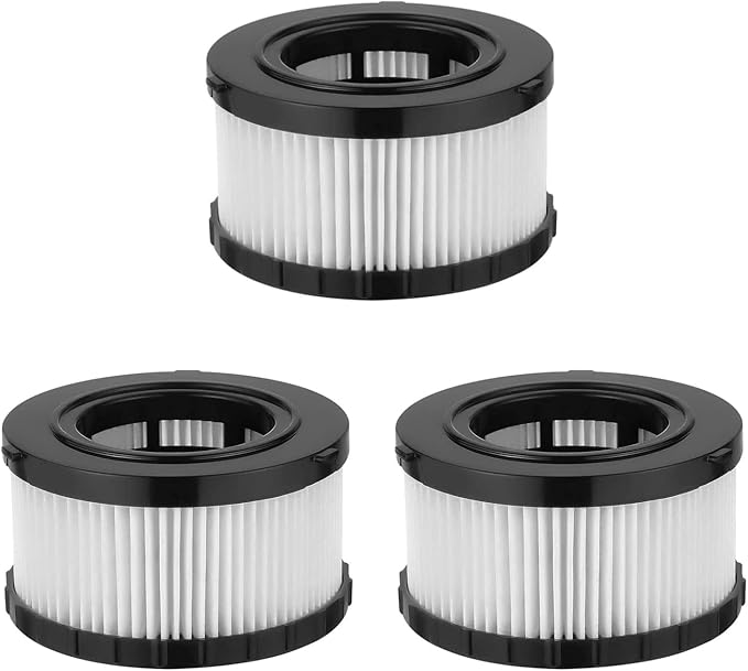 DC5151H Replacement HEPA Filter for ewelt DC515, DCV517, DCV517B Models - OEM Grade Filtration (3 Pack)