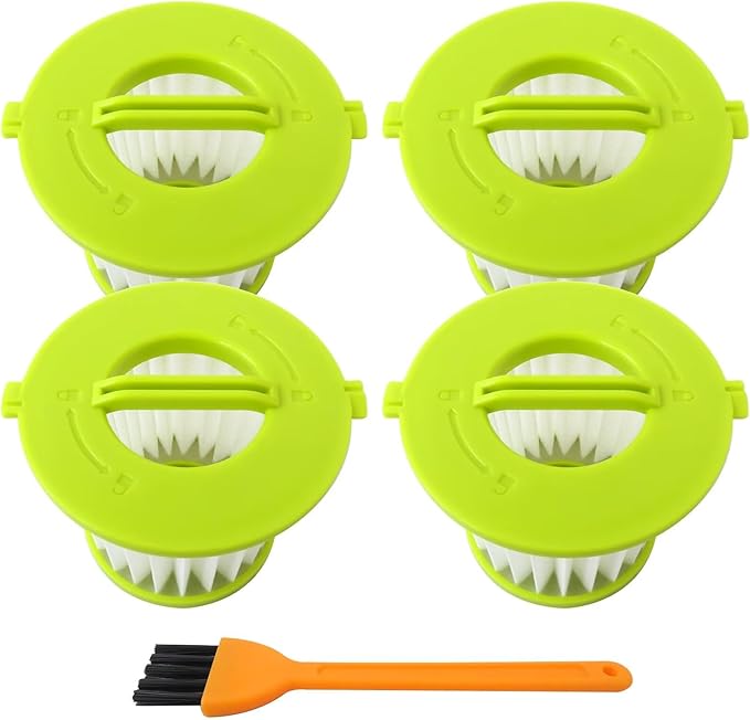 Replacement Filter 4-Pack for Hoover for ONEPWR for BH57400V & for HART for HPHV34, Fits Multiple Cordless Vacuums