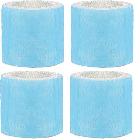 4 Pack HAC-504 Humidifier Wicking Filter Replacement Compatible with Honeywell HCM-350,HCM-300T, HCM-600, HCM-710, HCM-315T,HAC-504 and HAC-504AW Cool Mist Humidifiers Blue