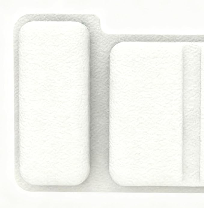 Premium Cat Fountain Filter 8.4x4.3x1cm, Odor Removal Filter Set with Sponges for Pet Drinking Dispenser, Apartment, Indoor Use, Daily Maintenance