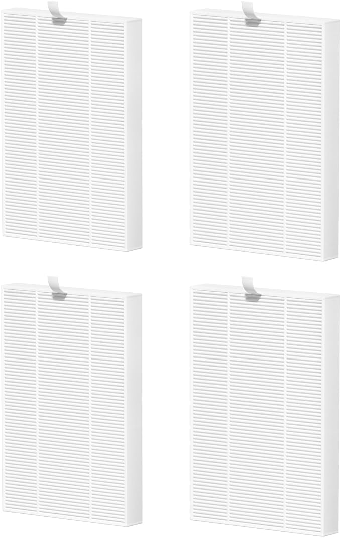 Lefant 4PCS Hepa Filter Replacement Accessories for Lefant M3/M3 Max Robot Vacuum Cleaner