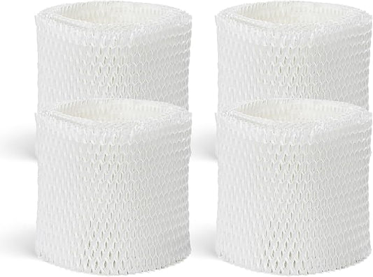 4 Pack HAC-504 Humidifier Wicking Filter Compatible with Honeywell HCM-350,HCM-300T, HCM-600, HCM-710, HCM-315T,HAC-504 and HAC-504AW Cool Mist Humidifiers, Replacement Filter A