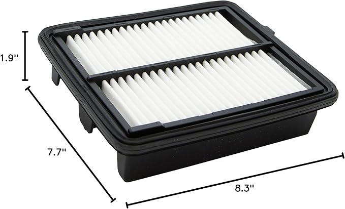 ECOGARD XA6100 Premium Engine Air Filter Fits 2010-2014 Honda Insight (Pack of 6)