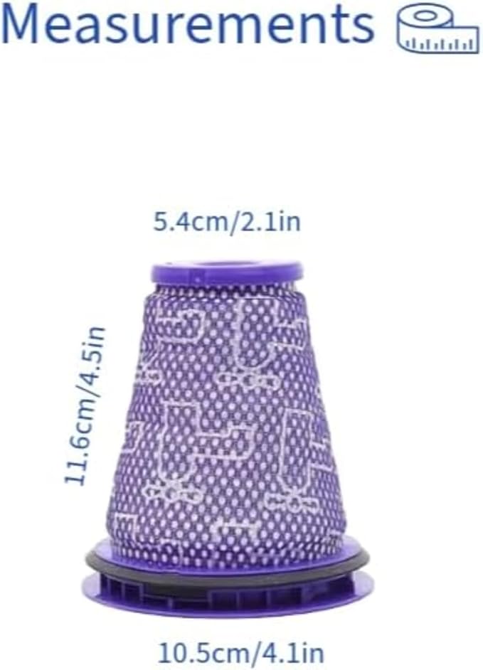 compatible for dyson big ball vacuum filter compares to 967371-01, 123-DY-2109C