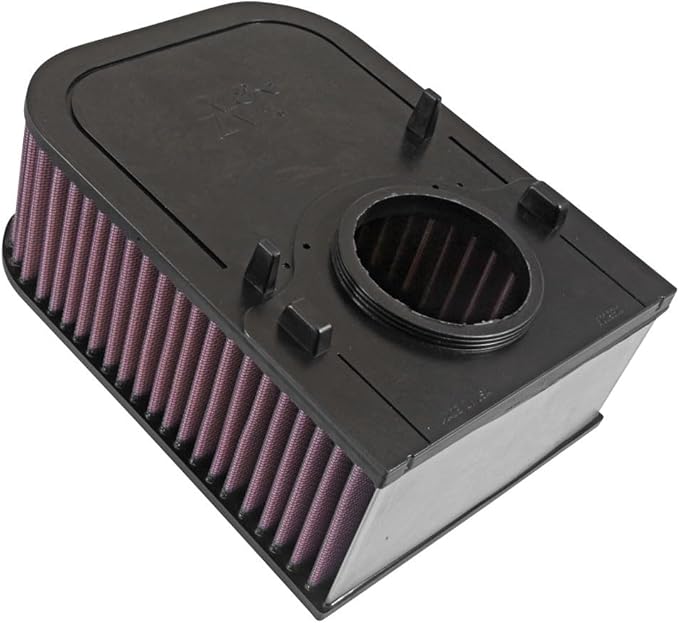 K&N High-Flow Original Lifetime Engine Air Filter: Increase Power & Acceleration, Washable, Premium, Replacement Car Air Filter: Compatible with 2015-2018 Porshe Macan E-0660