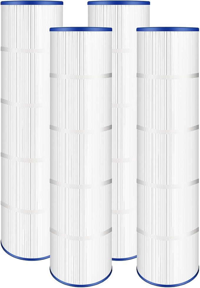 Ying-ti 4 Pack PCC105 Pool Filter Cartridge – Replaces CCP420, Unicel C-7471, Filbur FC-1977 – 26"x7", 4x105 Sq.Ft – Compatible with 178584, Ultral-A6, 817-0106, R173576