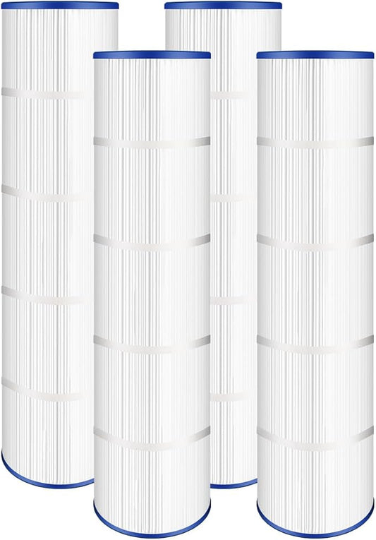 Ying-ti 4 Pack PCC105 Pool Filter Cartridge – Replaces CCP420, Unicel C-7471, Filbur FC-1977 – 26"x7", 4x105 Sq.Ft – Compatible with 178584, Ultral-A6, 817-0106, R173576