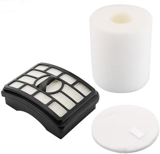 JJSS Replacement for Shark Vacuum Filter Replacement Lift-Away 500 Series NV500 NV501 NV502 NV503 NV505 NV510 NV520 NV552 NV640 NV642 UV560 Xff500 HEPA Filter & Foam Compatible with Shark Vacuum Parts