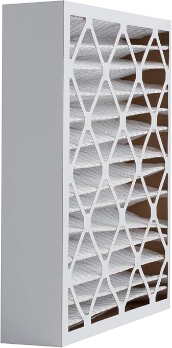 Aerostar 20x20x4 MERV 8 Air Filter 2 Pack, HVAC Pleated A/C Furnace Filters, Electrostatic MPR 600 & FPR 5, Made in USA