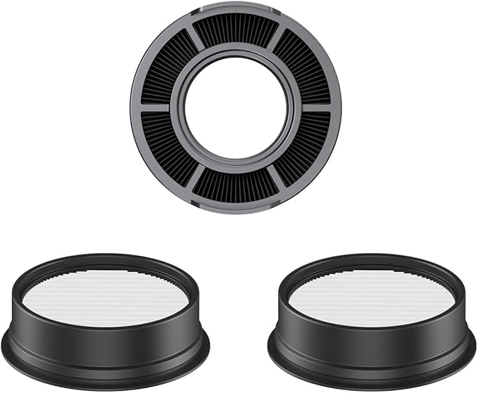 1*Air Outlet Filter Hepa and 2*Air Inlet Filter Hepa for VC2 Cordless Vacuum Cleaner