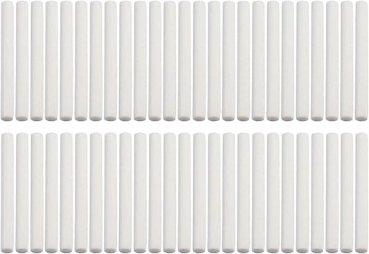 50 Piece Pack Replacement Filter Sponges for Car Essential Oil Diffuser Humidifier Refill Compatible with Vehicle Air Vent Aroma Units