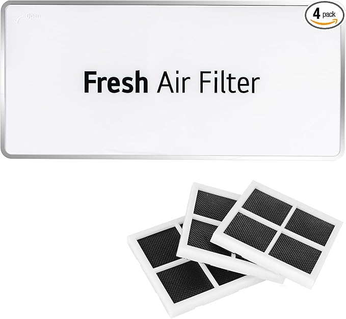 MCR66849208 Replacement for LG Refrigerator Air Filter Cover Lg LFXS26596S LFXS28596S LRMDS3006D LRFXC2416S LRFXC2406D LFXS26973S LMRS28596D LMRS28626D LMRS28626S ADQ75493301, 3 PCS LT120F Air Filter