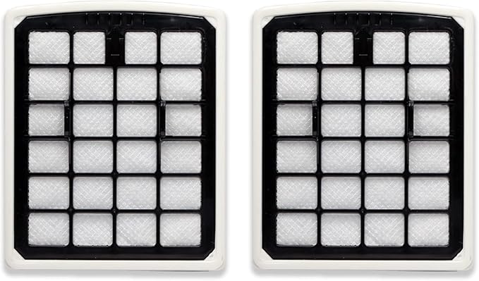 Vacuum Cleaner Filter Replacement Fit For Eureka NEN180 NEN186BL, Dust Cup Filters, Hepa Filters Fit For Eureka Bagless Canister Vacuum Cleaners (2pc-Dustcup Filter)
