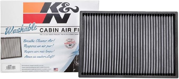 K&N LIFETIME Cabin Air Filter: Premium, Washable, Clean Air for your Cabin: Compatible with 2006-2020 Dodge/Mercedes Benz/Volkswagen: Sprinter, Crafter, VF4002