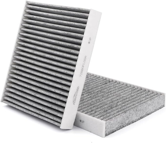 2-Pack HEPA Cabin Air Filter Fits for BMW 328i 2012-2016, 328i xDrive/ 428i 2014-2016, 320i/ 320i xDrive 2013-2018 Activated Carbon Cabin Filter Replacement CF11472 Car Accessories