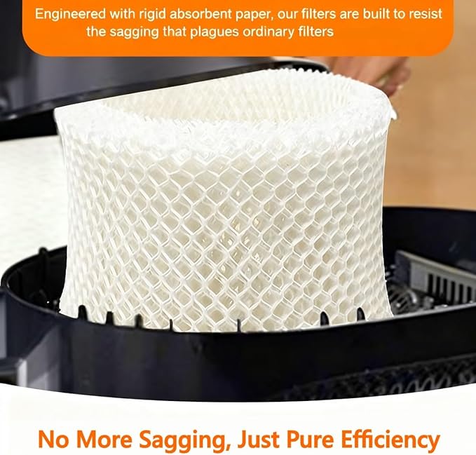 Humidifier Filter C Compatible with Honeywell HC-888N, HC-888, Wicking Filters Replacement Pack of 2