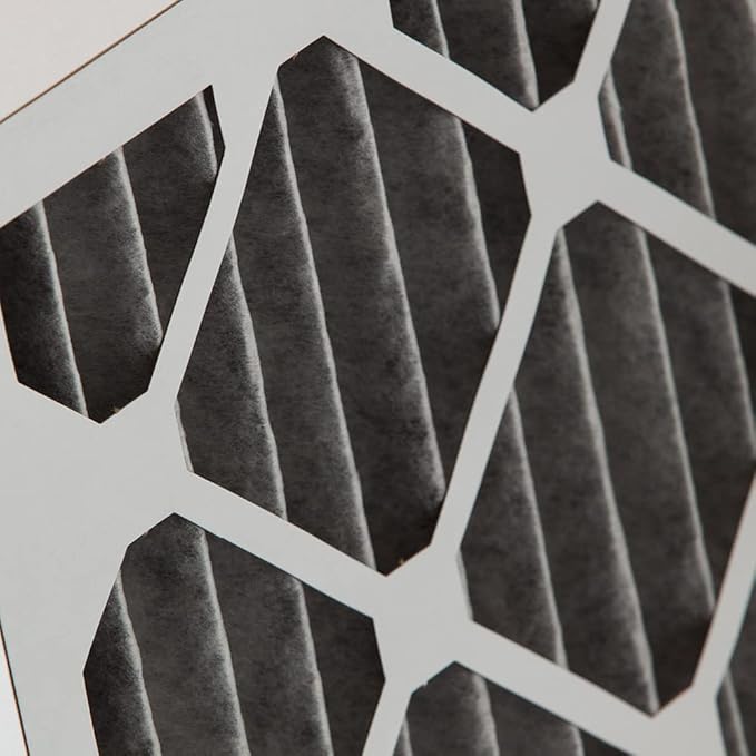 Nordic Pure 20x20x2 (Actual Size: 19 1/2 x 19 1/2 x 1 3/4) Furnace Air Filters MERV 10 Pleated Plus Carbon 3 Pack