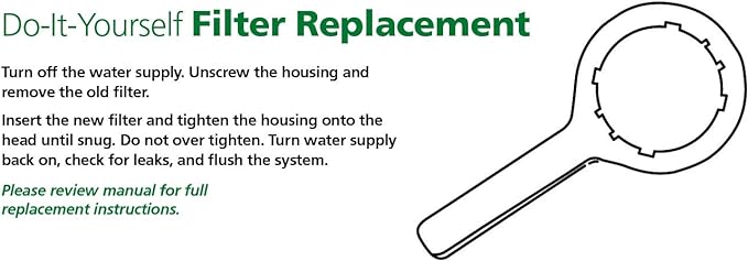 AO Smith Single-Stage Whole House Water Filtration System - Sediment Pre-Filter - NSF Certified - AO-WH-PRE