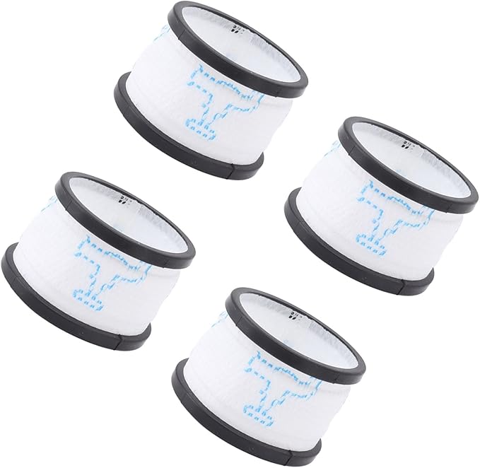 TOPINCN 4 Pack Reusable HEPA Vacuum Cleaner Filters Compatible with S600 S6 Upright Vacuum Cleaner