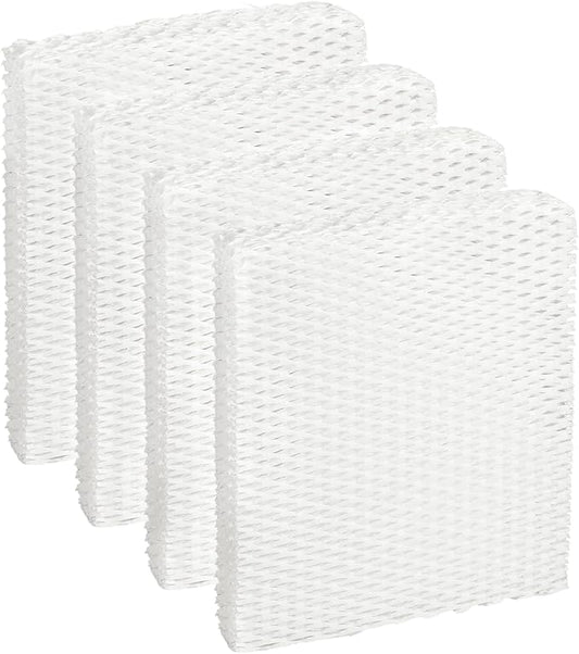 4 Pack MD1-0034 Humidifier Wick Replacement Filter Compatible with Vornado EV100, EV200, EVDC300, EVDC500, Evap2, Evaporative Humidifiers, 1 inch Thick