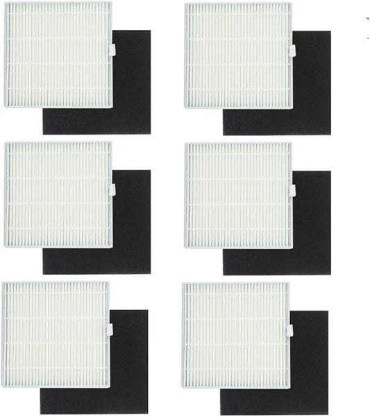 High Efficiency Filter Sponge Filter Replacement for ILIFE V8s Robotic Vacuum Cleaner & ILIFE v80 Max Robot Vacuum Cleaner(6 Pack)