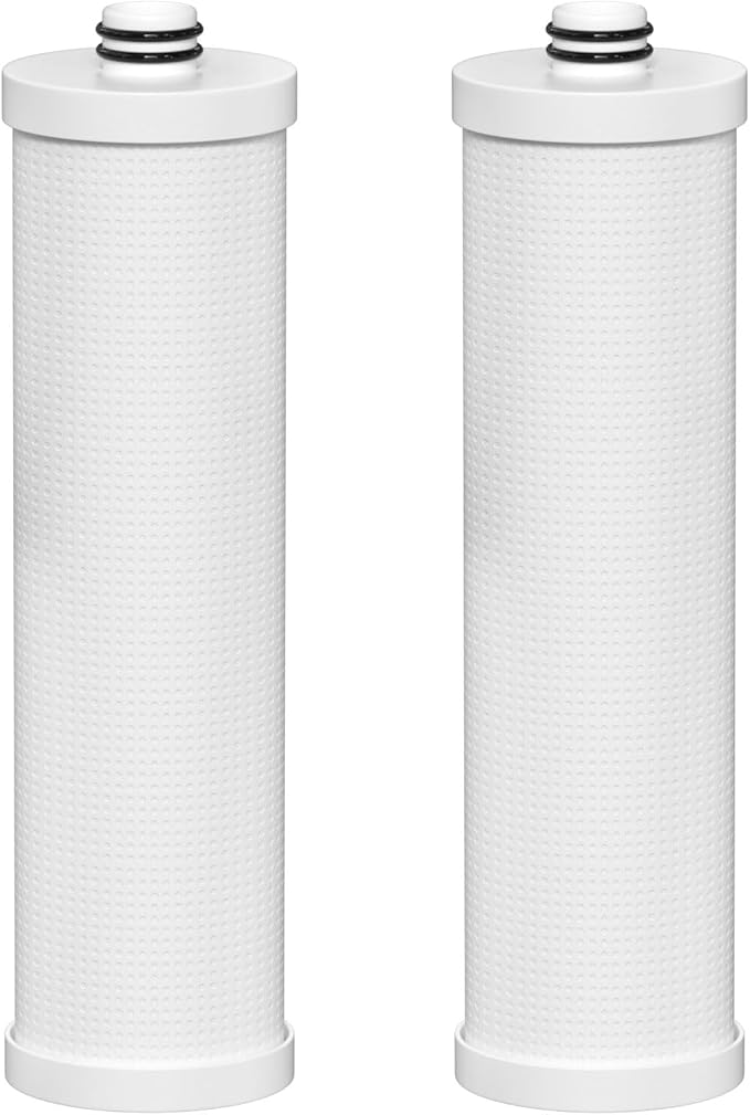 FZ-2 Replacement Filter Cartridge Compatible with Frizzlife MP99, MK99, MS99 Water Filter & MV99 RV Filter, 2 Packs