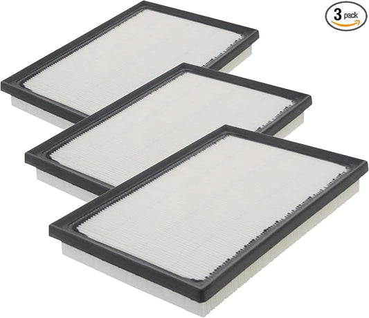 BOSCH 5184WS Workshop Engine Air Filter - Compatible with Select Lexus ES300h, HS250h, LS460, LS600h; Toyota Avalon, Camry, RAV4 (Pack of 3)